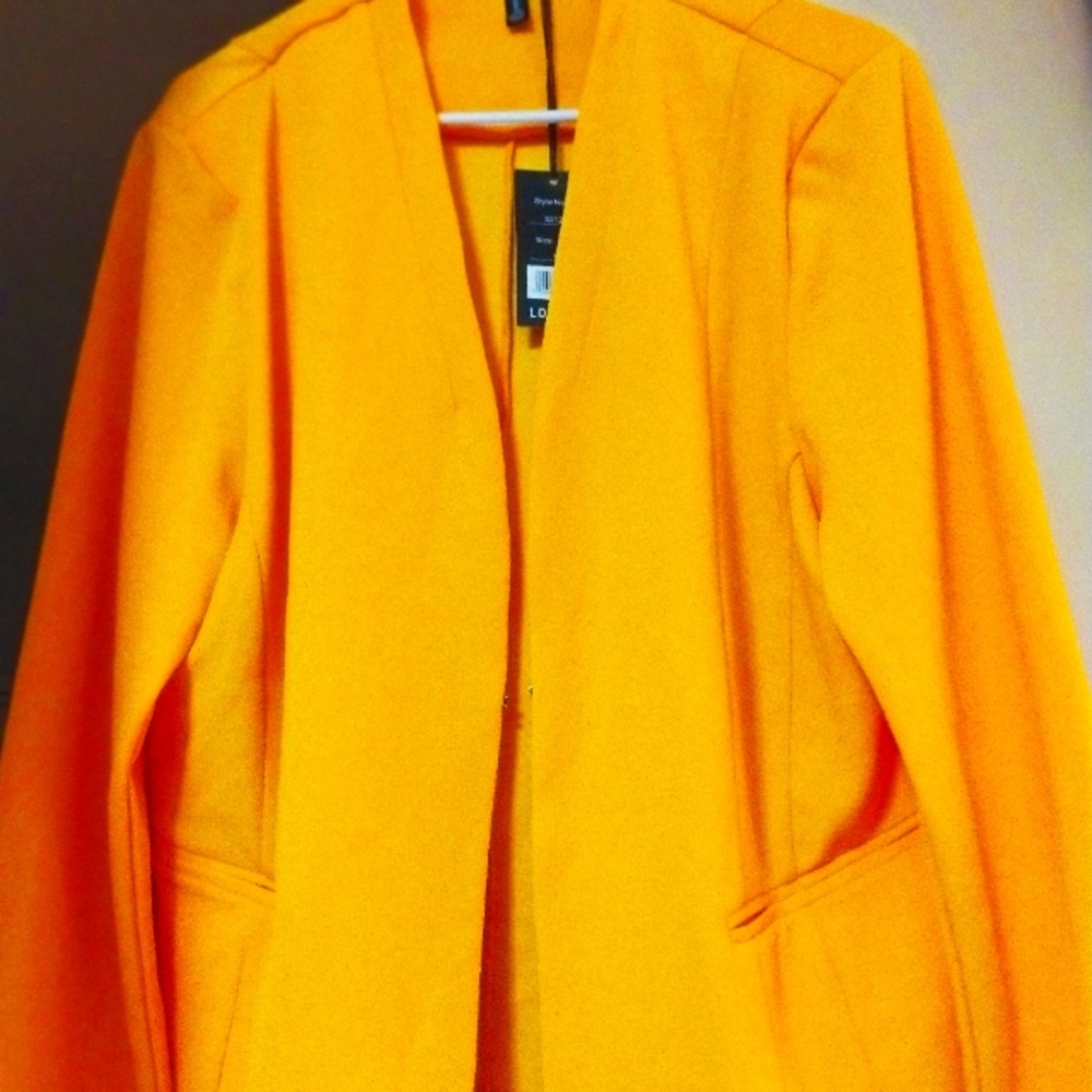 Black and yellow blazer